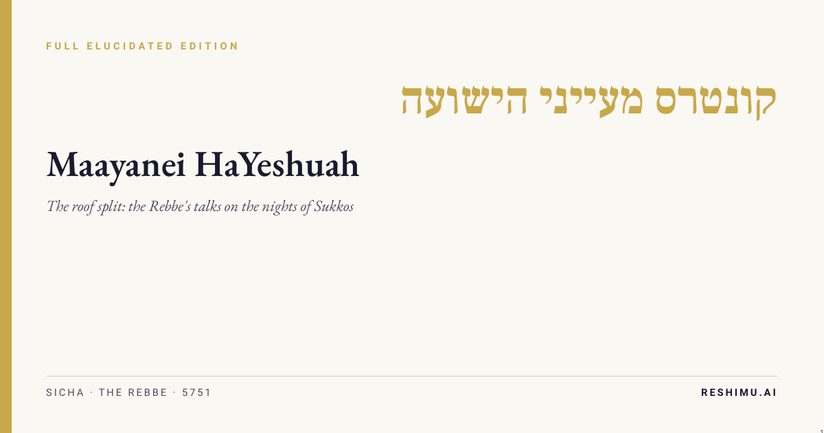 Maayanei HaYeshuah